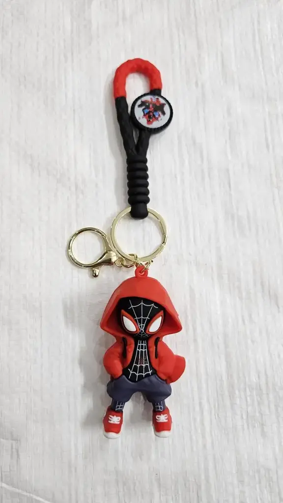 Ashcroft Premium Anime Keychain | Spiderman Keychain For Girls | Key Ring | Best 3D PVC Key Chain for Boys And Girls | Cute Keychains | Cute Keychain Rings