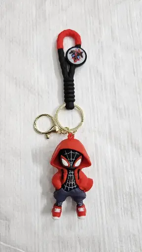 Ashcroft Premium Anime Keychain | Spiderman Keychain For Girls | Key Ring | Best 3D PVC Key Chain for Boys And Girls | Cute Keychains | Cute Keychain Rings