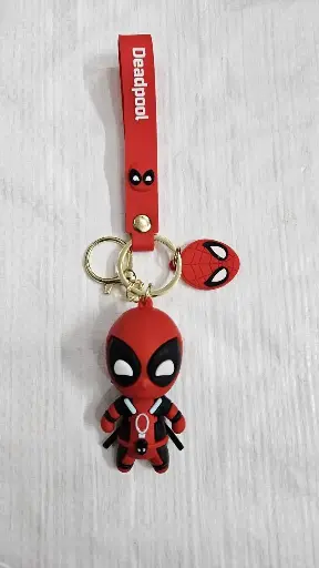 Ashcroft Premium Anime Keychain | Deadpool Keychain For Girls | Key Ring | Best 3D PVC Key Chain for Boys And Girls | Cute Keychains | Cute Keychain Rings